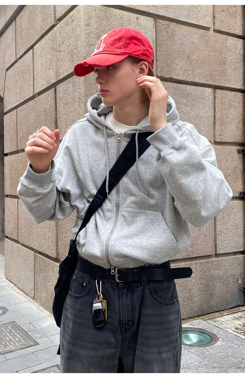 American Retro Zip Hoodie