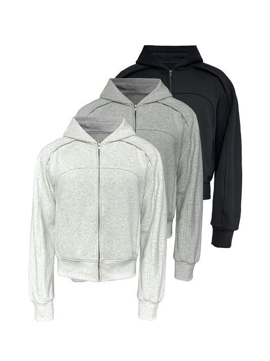 ARMOUR HOODIE Structured Boxy Sweatshirt