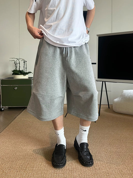 Cropped Wide-Leg Sweatpants