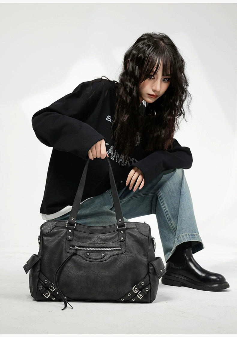 TIER036 Black Sugar Bus ヴィンテージ3WAYバッグ