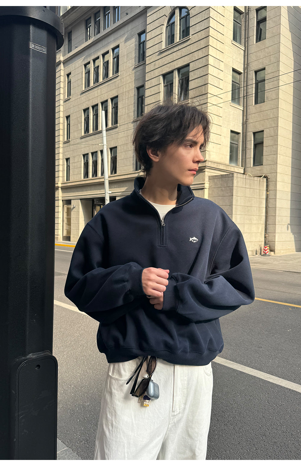 Half-Zip Sweatshirt