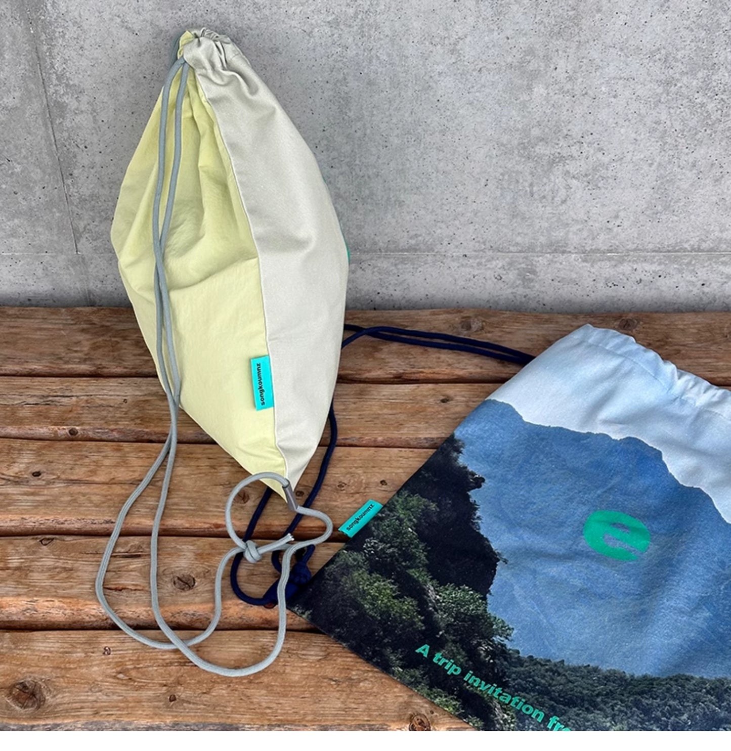 The "Outing" Drawstring Bag