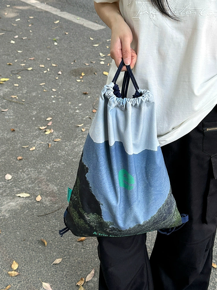The "Outing" Drawstring Bag