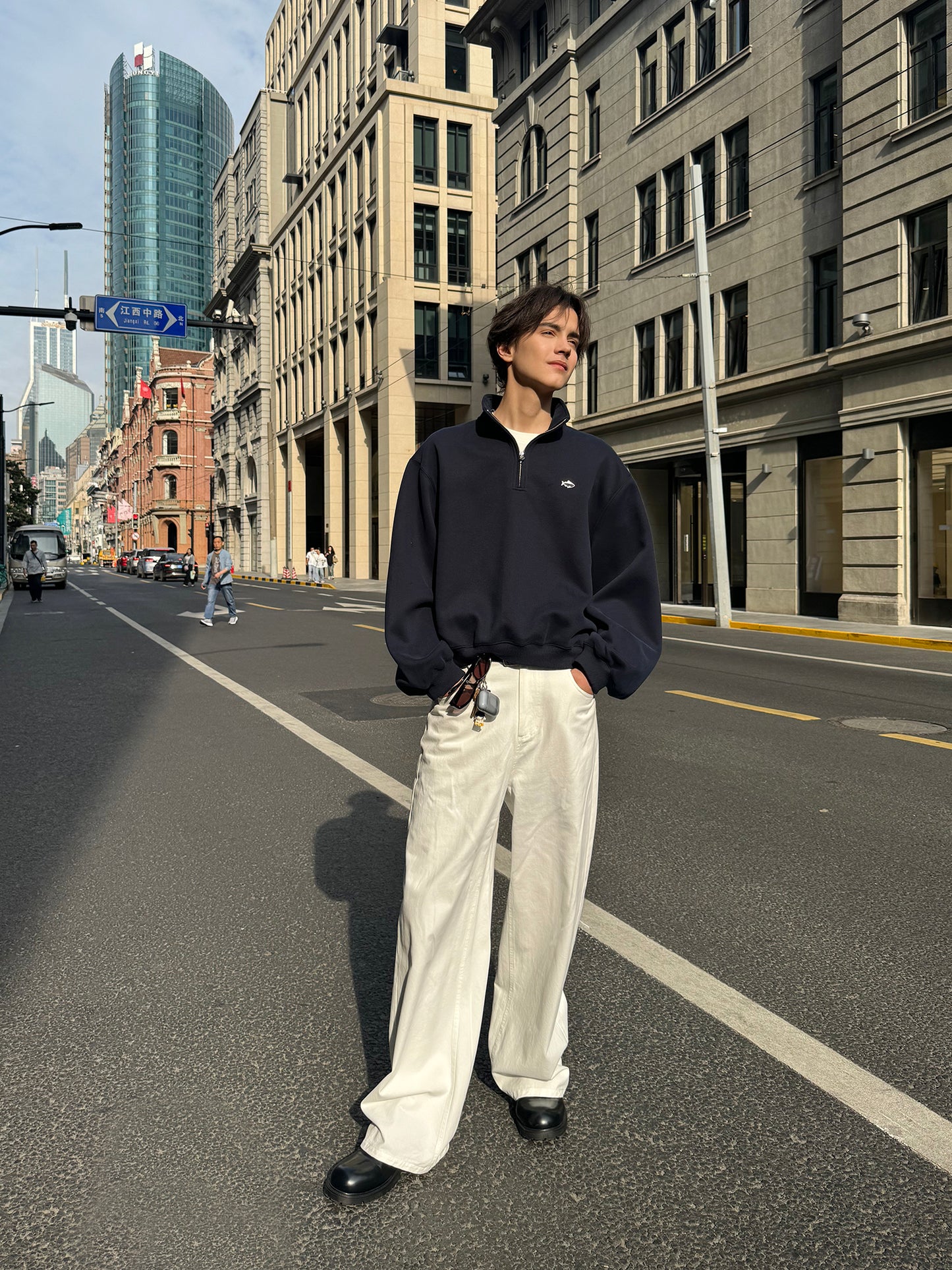Half-Zip Sweatshirt
