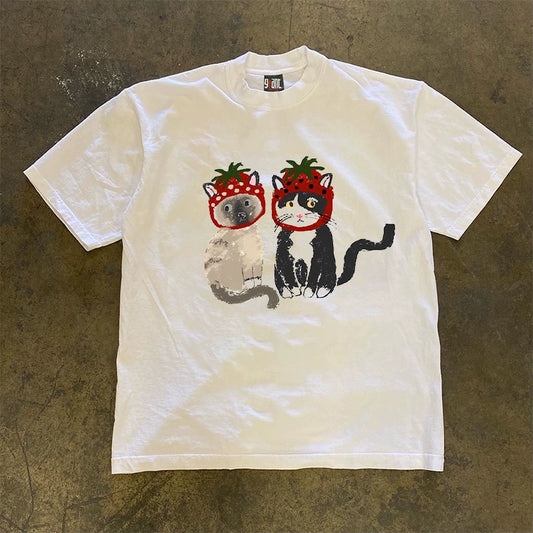 Cat Graphic Tee