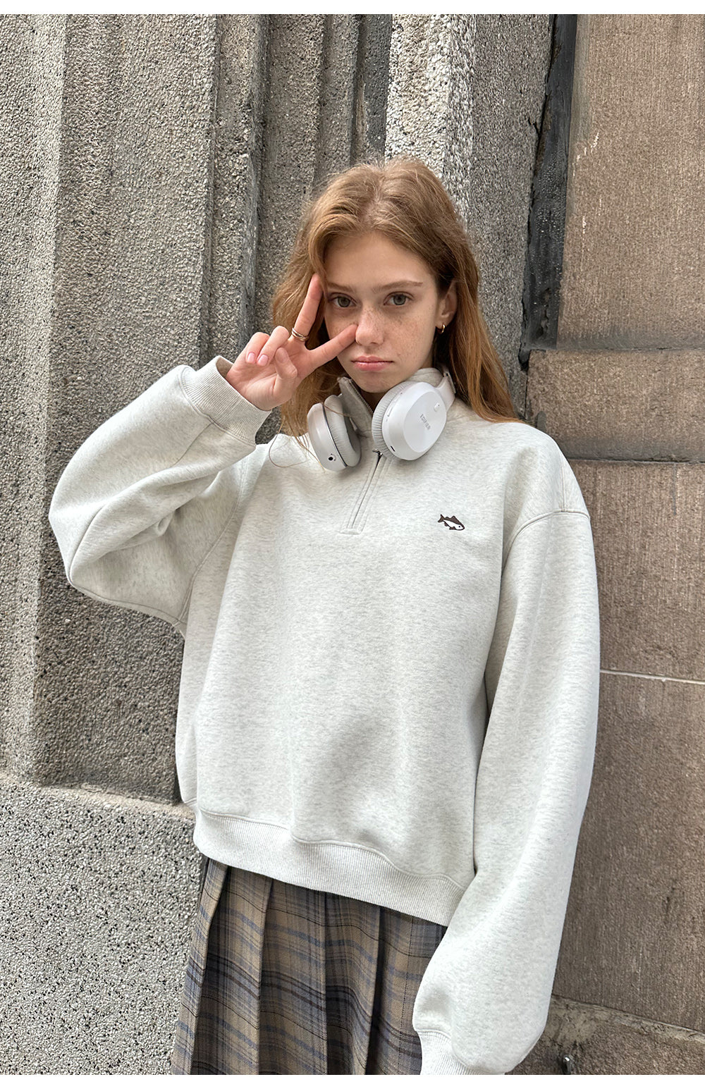 Half-Zip Sweatshirt