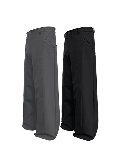 LOOSE LEAF Relaxed Trousers with UNION Buttons