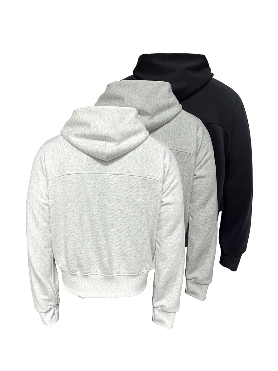 ARMOUR HOODIE Structured Boxy Sweatshirt