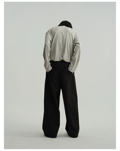 LOOSE LEAF Relaxed Trousers with UNION Buttons