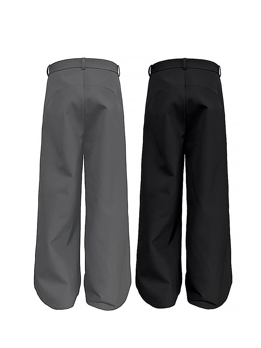 LOOSE LEAF Relaxed Trousers with UNION Buttons