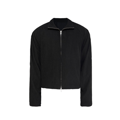 Double-Zip Corduroy Jacket