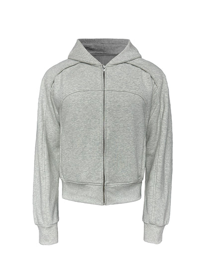 ARMOUR HOODIE Structured Boxy Sweatshirt
