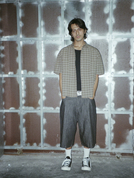 Raw Hem Denim Shorts