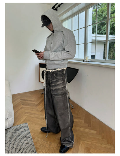 ARMOUR HOODIE Structured Boxy Sweatshirt