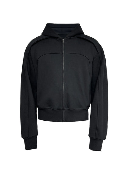 ARMOUR HOODIE Structured Boxy Sweatshirt