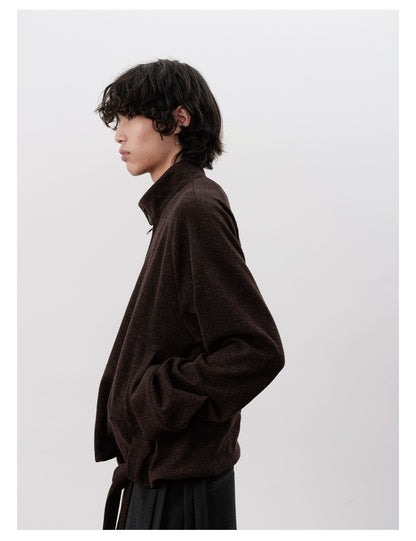 Laced Raglan Harrington Jacket