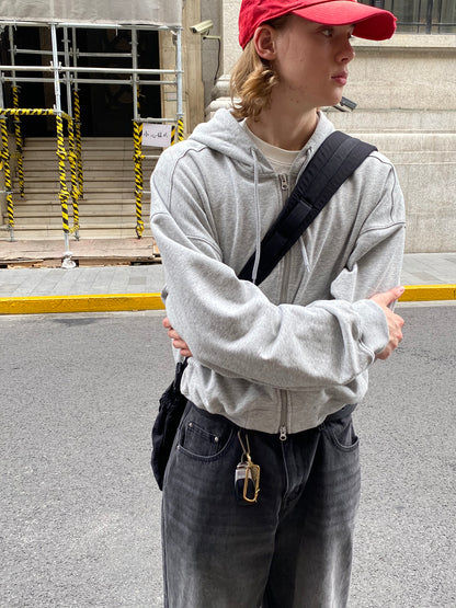 American Retro Zip Hoodie