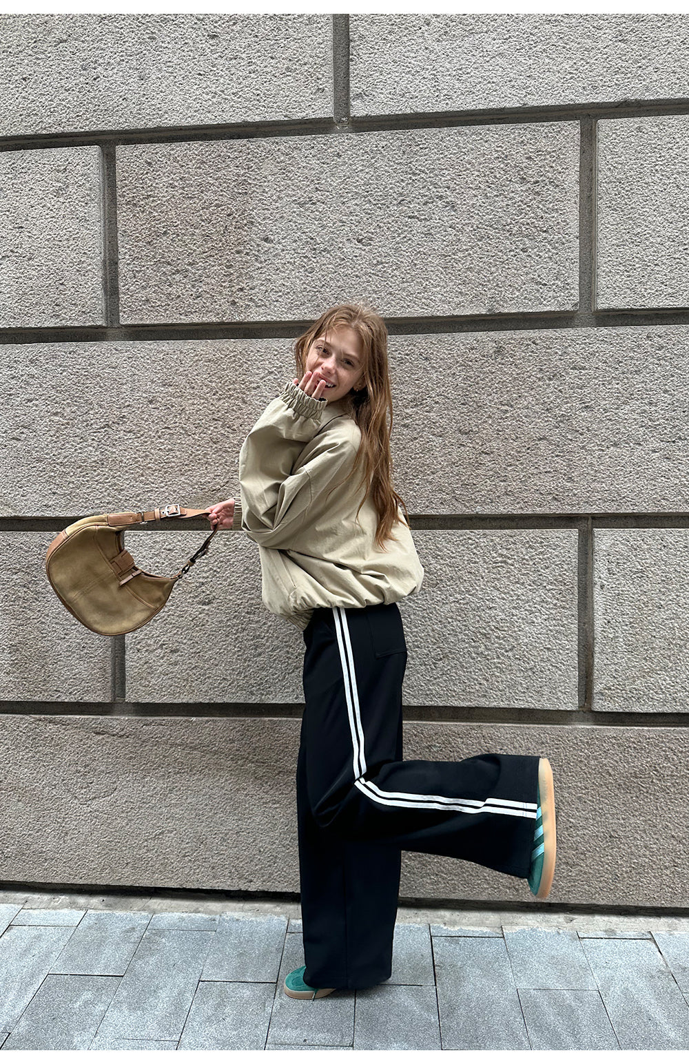 Side-Stripe Straight Sweatpants