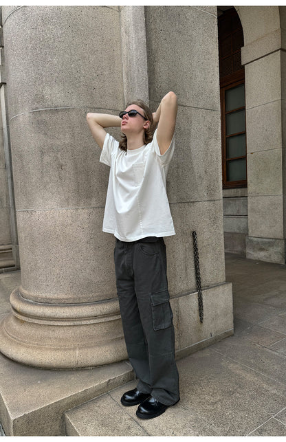 Straight Cargo Pants