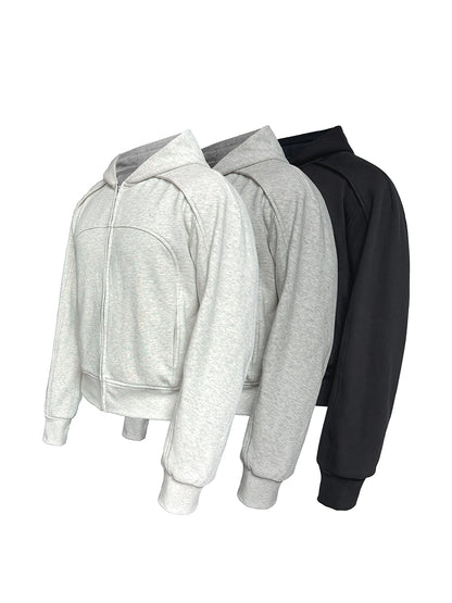 ARMOUR HOODIE Structured Boxy Sweatshirt