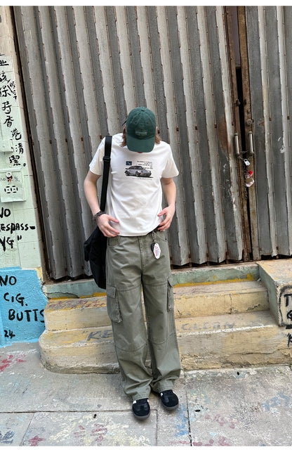 Straight Cargo Pants