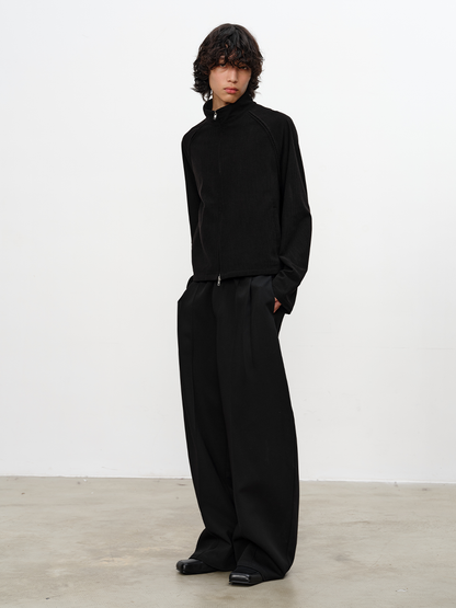 Double-Zip Corduroy Jacket