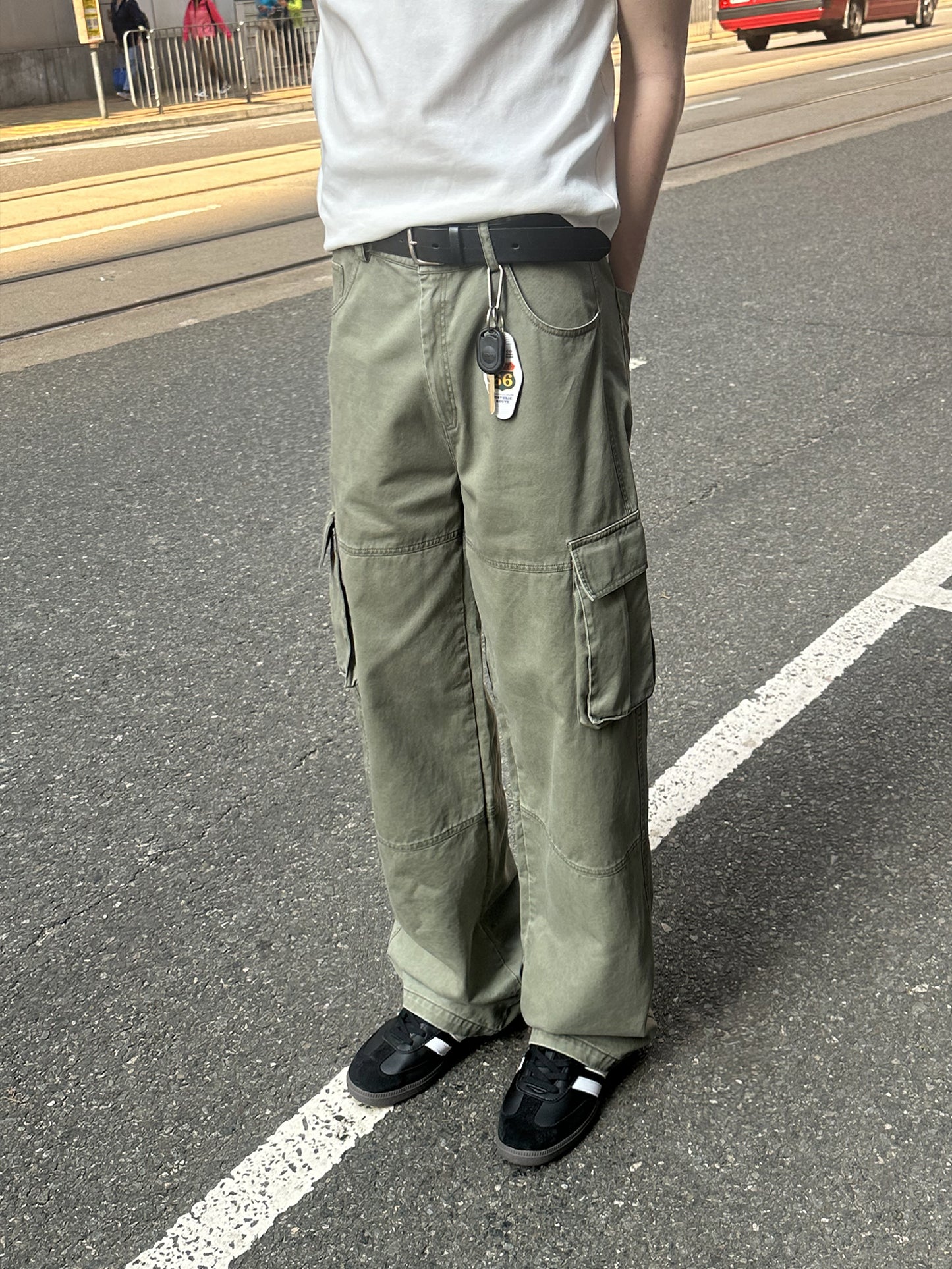 Straight Cargo Pants