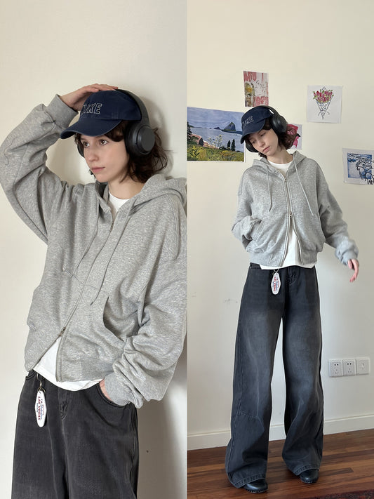 American Retro Zip Hoodie